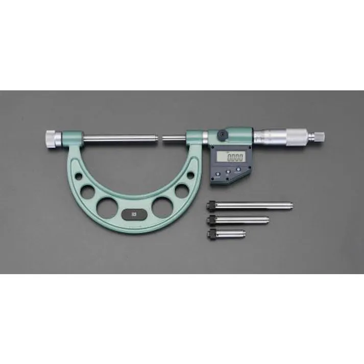 新潟精機 0-100mm マイクロメーター(デジタル/替アンビル式) 精密加工・測定道具 4548745579277 EA725EH-33(CDC)【別送品】