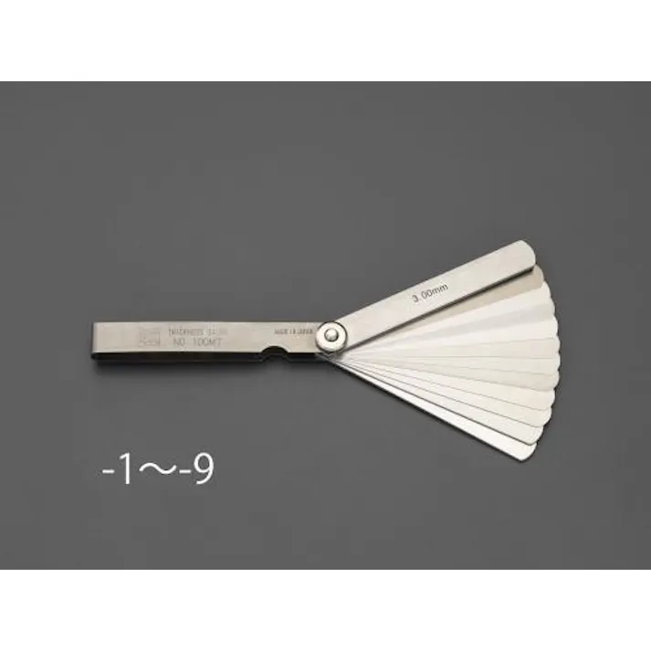 新潟精機 シクネスゲージ 100mm/19枚組 EA725RF-8 4548745579857【別送品】