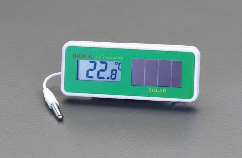エンペックス気象計(EMPEX) デジタル温度計(ソーラーバッテリー) EA728AC-24 4548745551433【別送品】