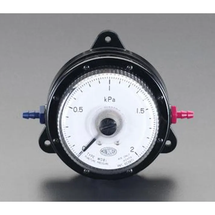 ESCO 0-2.0KPa 微差圧計 差圧計 4518340646032 EA729SA-200A(CDC)【別送品】