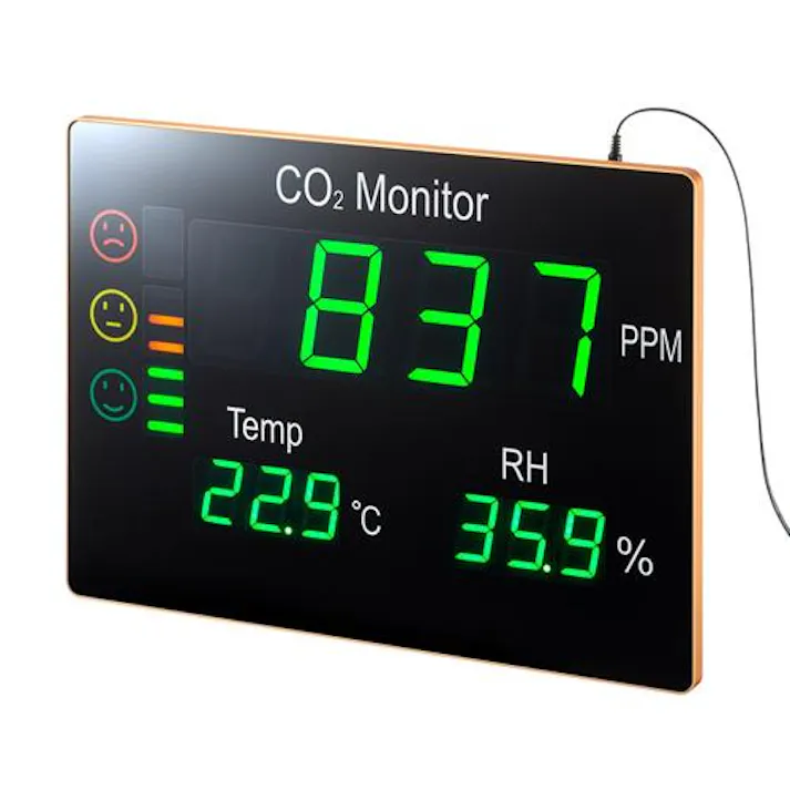サンワサプライ Cо2モニター 水質・ガス計測 4550061963333 EA733AJ-21(CDC)【別送品】