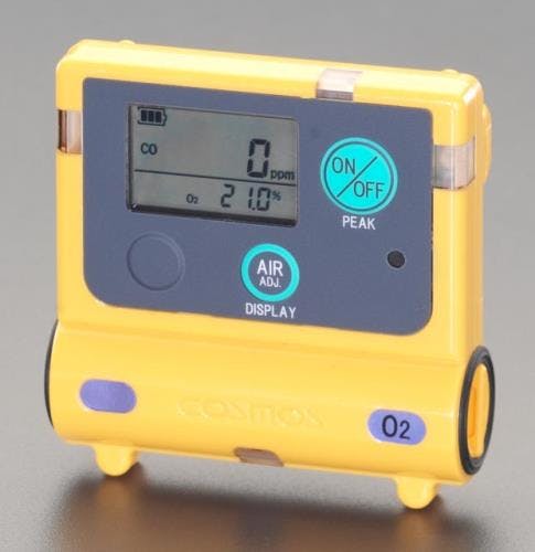 新コスモス電機 酸素濃度計 65x14x50mm/65g EA733CA-1 4518340651883【別送品】