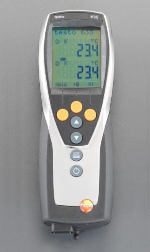 テストー(testo) 温度・湿度計(デジタル) EA742DS 4518340676435【別送品】
