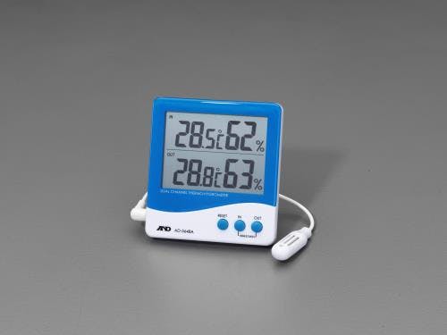 エー・アンド・デイ デジタル温度湿度計 EA742EG-13 4548745926385【別送品】