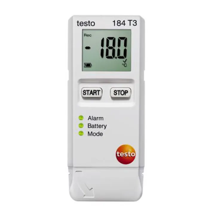 テストー(testo) -35~+70℃ 輸送用温湿度ロガー 温度・湿度計 4550061986400 EA742GC-42(CDC)【別送品】
