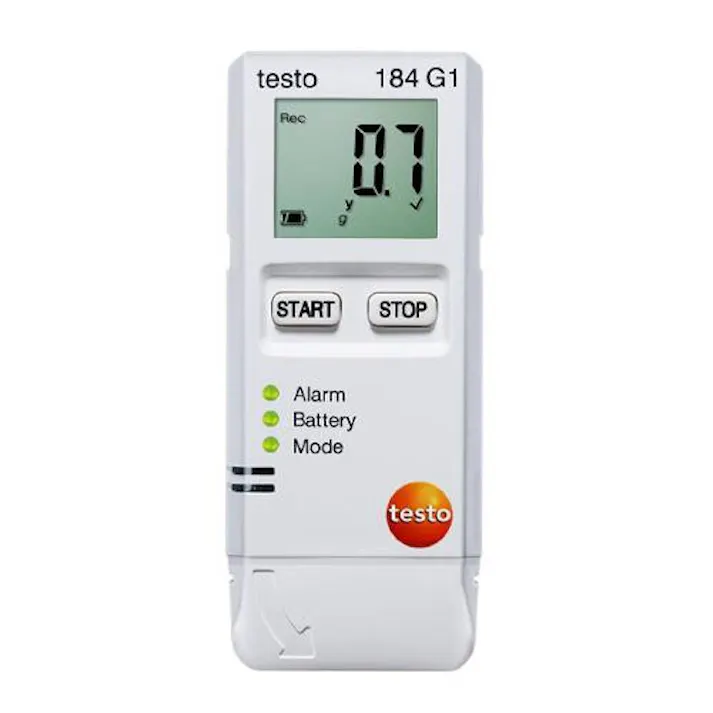 テストー(testo) -20~+70℃ 輸送用温湿度ロガー 温度・湿度計 4550061987353 EA742GC-46(CDC)【別送品】