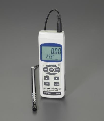 カスタム(CUSTOM) デジタル風速・風温計 EA743AD-4 4550061136355【別送品】