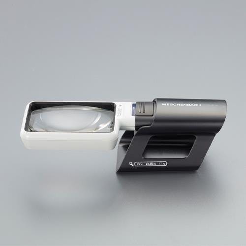 エッシェンバッハ光学 ルーペ(LEDライト付・角形) x3.0/90x55mm EA756C-35 4550061882092【別送品】