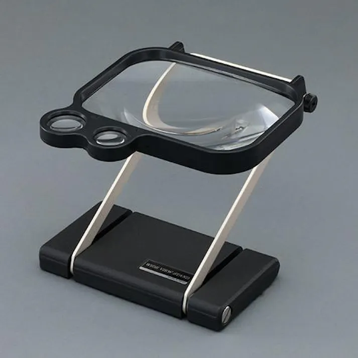 池田レンズ工業 スタンドルーペ x1.8/x4.0/x7.0 110x145mm EA756FE-21 4550061488584【別送品】