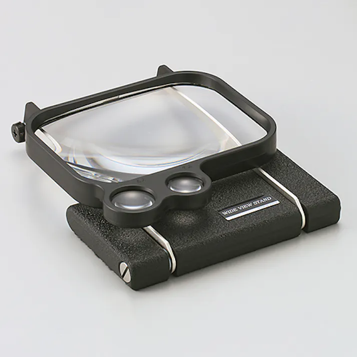 池田レンズ工業 スタンドルーペ x1.8/x4.0/x7.0 110x145mm EA756FE-21 4550061488584【別送品】
