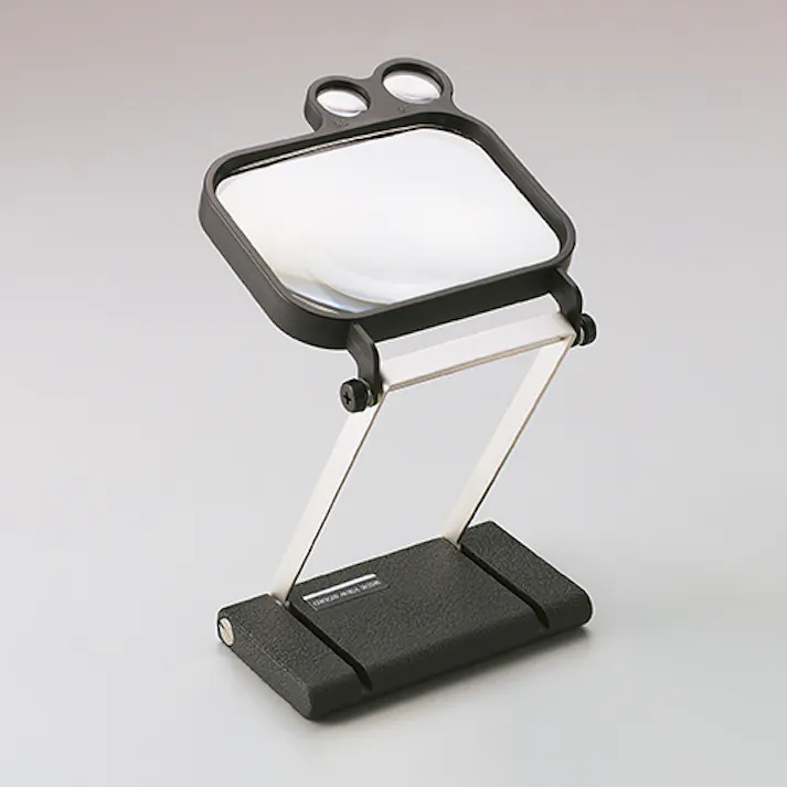 池田レンズ工業 スタンドルーペ x1.8/x4.0/x7.0 110x145mm EA756FE-21 4550061488584【別送品】