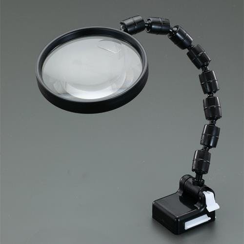 池田レンズ工業 ルーペ(マグネット付) x2.0/x4.0 φ100mm EA756FL-1 4550061488560【別送品】