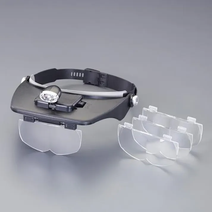 シンワ測定 ヘッドルーペ x1.2/x1.8/x2.5/x3.3 EA756HE-3 4550061758397【別送品】