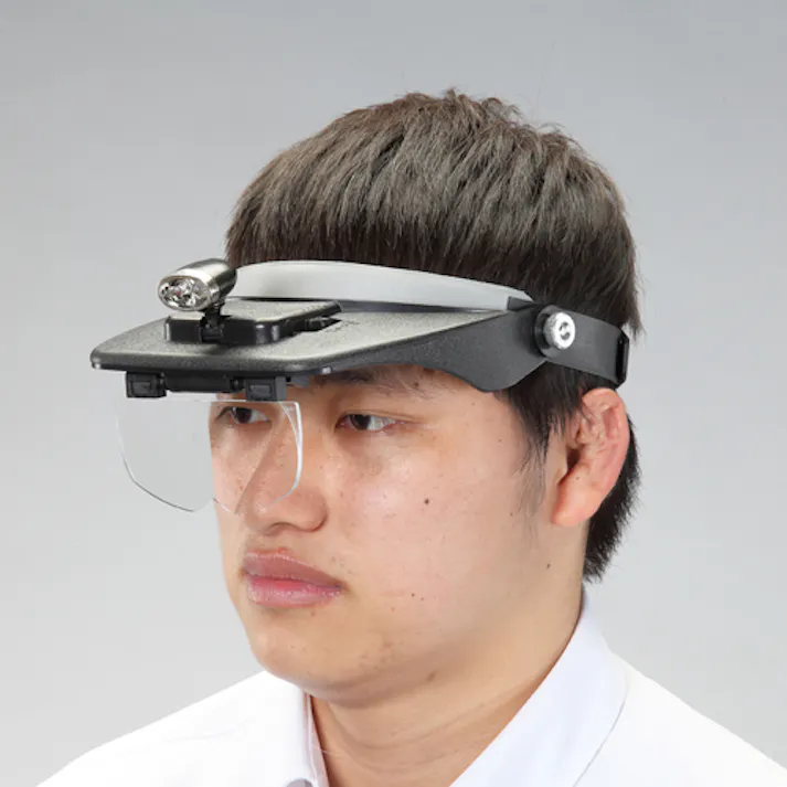 シンワ測定 ヘッドルーペ x1.2/x1.8/x2.5/x3.3 EA756HE-3 4550061758397【別送品】