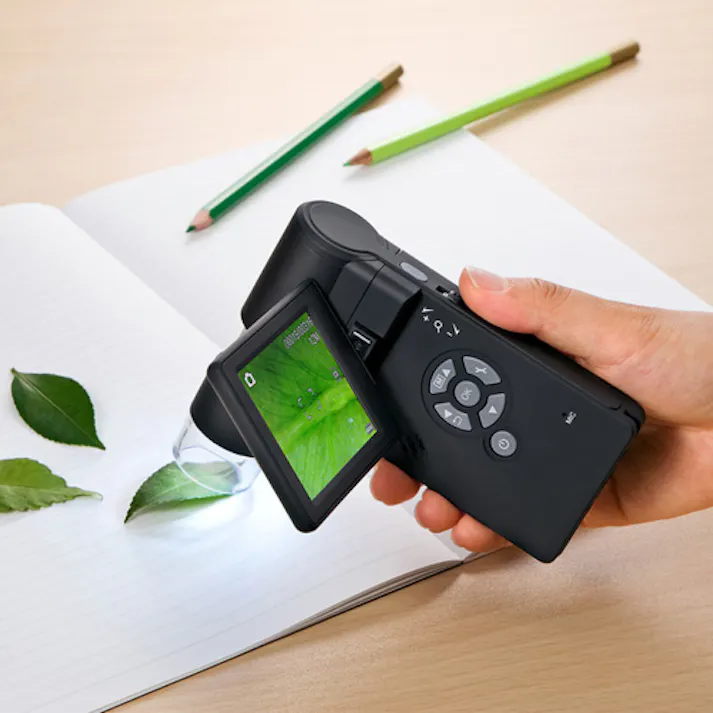 サンワサプライ デジタル顕微鏡(液晶画面付) x20-x300 EA756ZB-35 4550061529911【別送品】