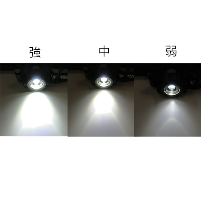 ESCO  [単3x3本] ヘッドライト/LED ヘッドライト 4550061452615 EA758RN-1A(CDC)【別送品】