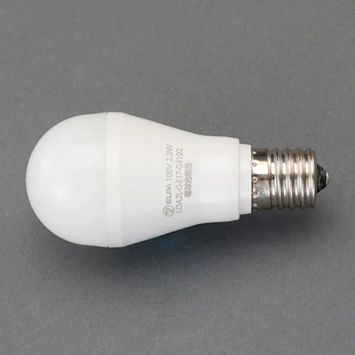 朝日電器(ELPA) 電球/LED(昼光色) AC100V/60W/E17 EA758XA-105 4550061537664【別送品】