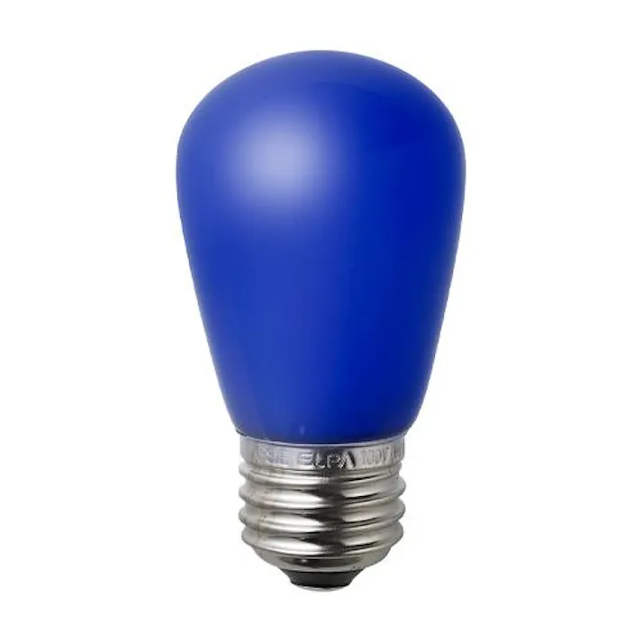 朝日電器(ELPA) LEDサイン電球(青) AC100V/1.4W/E26 EA758XA-123 4550061994269【別送品】