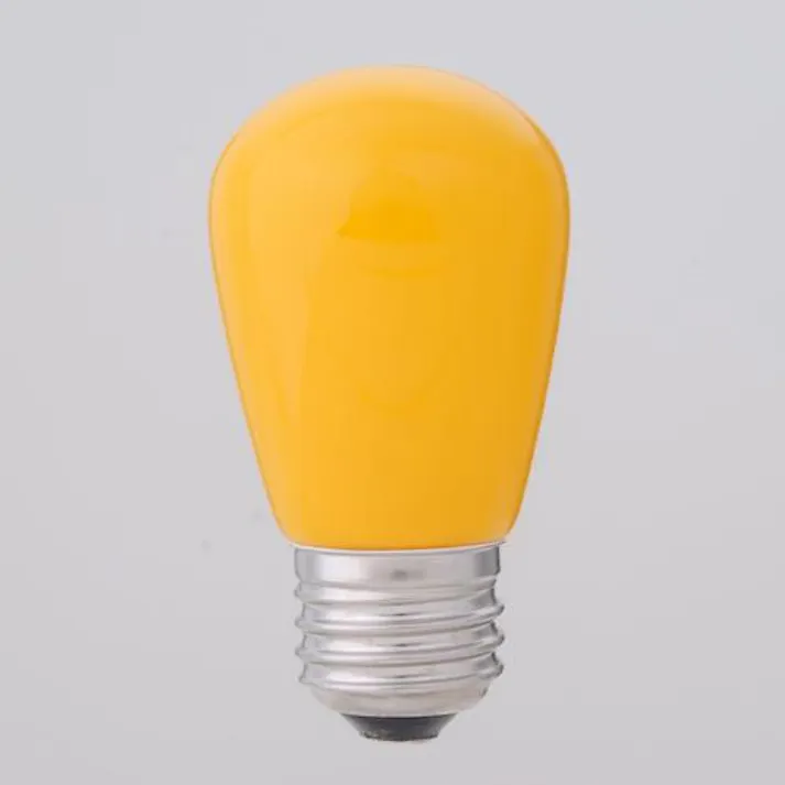 朝日電器(ELPA) LEDサイン電球(黄) AC100V/1.4W/E26 EA758XA-124 4550061994276【別送品】