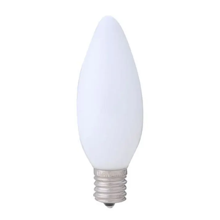朝日電器(ELPA) AC100V/0.5W/E12 LEDシャンデリア電球(電球色) 電球・蛍光灯 4550061994290 EA758XA-131(CDC)【別送品】