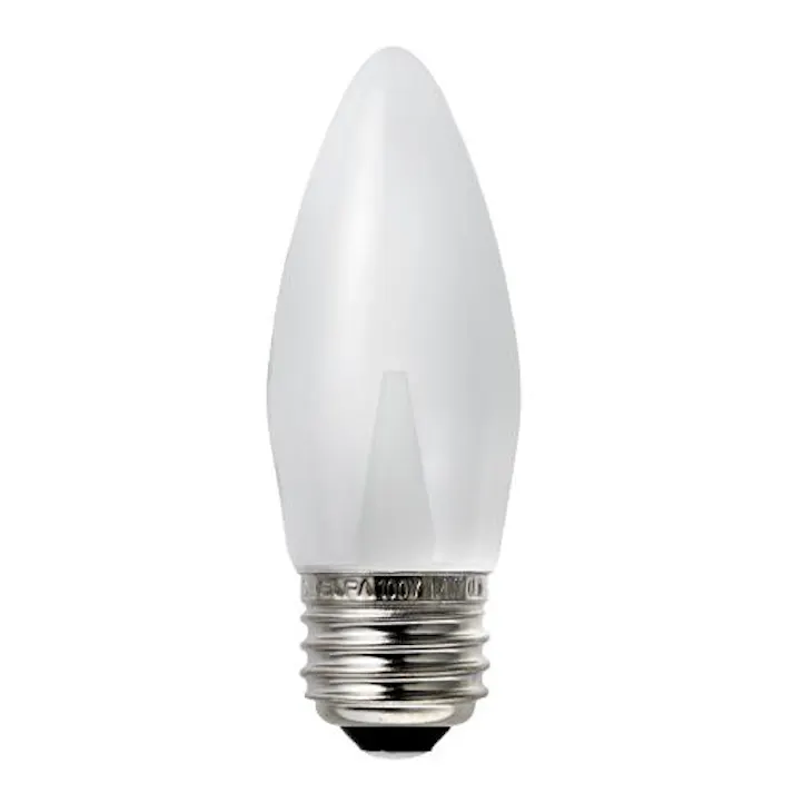朝日電器(ELPA) AC100V/1.4W/E26 LEDシャンデリア電球(クリア電球色 電球・蛍光灯 4550061995310 EA758XA-136(CDC)【別送品】
