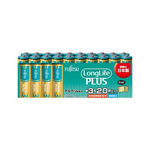 富士通(FUJITSU) 乾電池(アルカリ) [単3x20本] EA758YA-63CB 4550061855232【別送品】