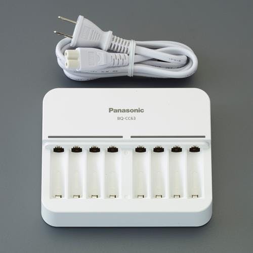 パナソニック(Panasonic) 充電器(ニッケル水素電池専用) [単3x単4/8本] EA758YK-7 4550061501788【別送品】