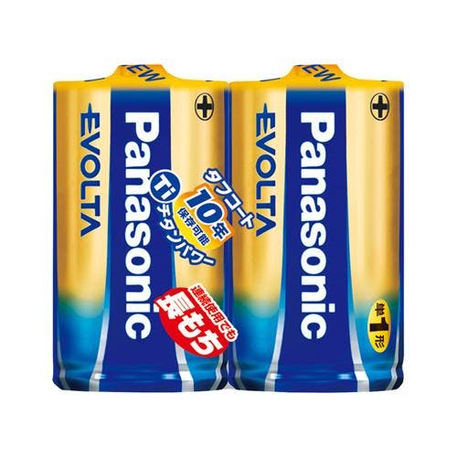 パナソニック(Panasonic) 乾電池・エボルタ [単1x2本] EA758YR-1Z 4550061502297【別送品】