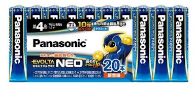 パナソニック(Panasonic)  [単4x 20本] 乾電池・エボルタネオ 電池 4550061020418 EA758YR-43(CDC)【別送品】