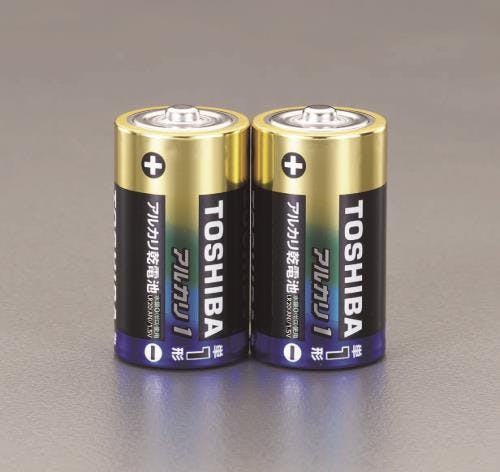 アルカリ乾電池 [単1x2本] EA758YT-11B 4550061257609【別送品】