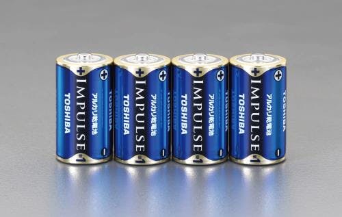 アルカリ乾電池(IMPULSE) [単1x4本] EA758YT-1A 4548745576009【別送品】