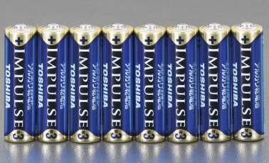 アルカリ乾電池(IMPULSE) [単3x8本] EA758YT-3A 4548745576023【別送品】