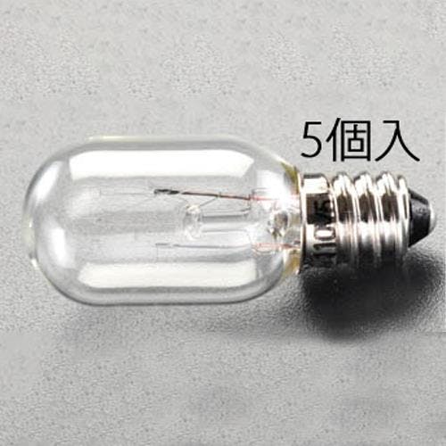 中ナツメ球(5個) 24.0V/3.0W/E12 EA758ZA-181 4550061940686【別送品】