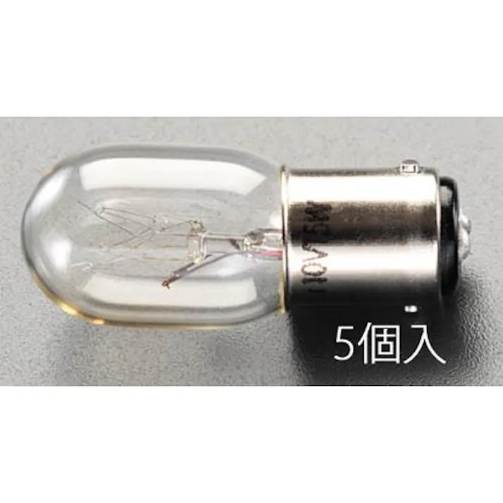 中ナツメ球(5個) 24.0V/10.0W/Wピン EA758ZA-212 4550061938270【別送品】