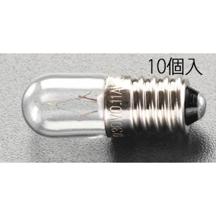 パイロット球(10個) 18V/2.0W/E10 EA758ZA-30 4548745001525【別送品】