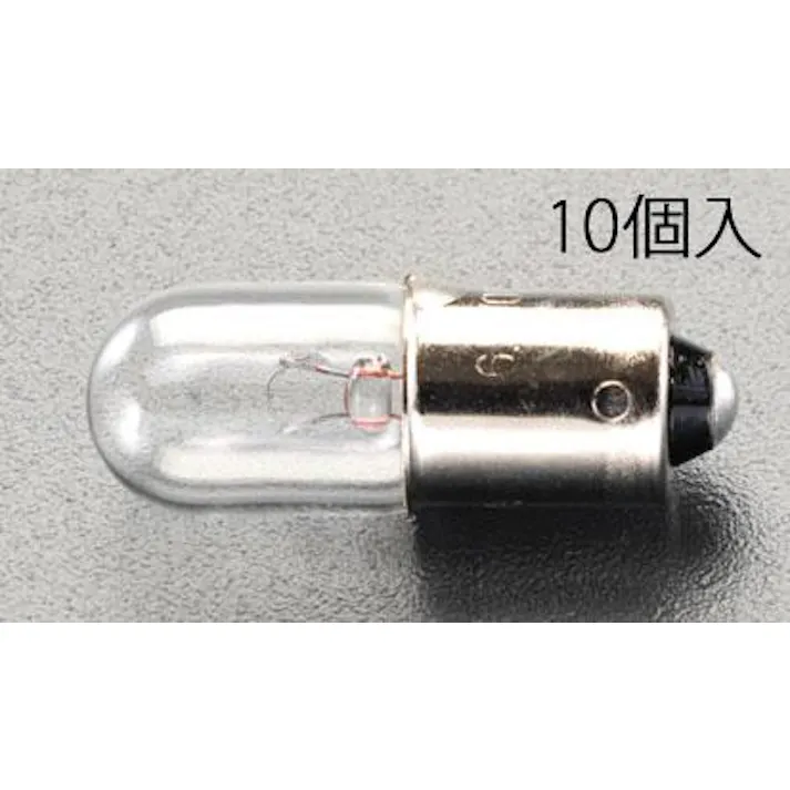 小パネル球(10個) 30V/0.11A/9Sピン EA758ZA-49 4548745002294【別送品】
