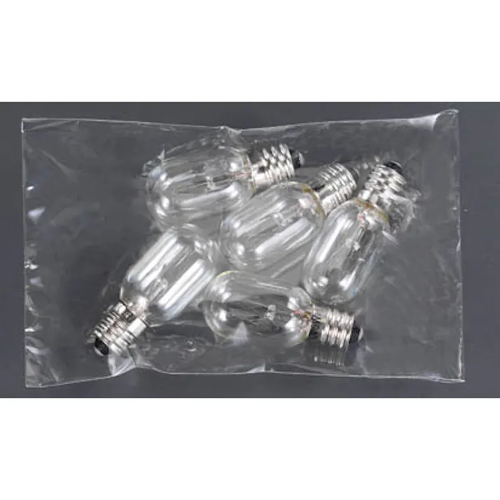 中ナツメ球(5個) 24V/5.0W/E12 EA758ZA-51 4518340701441【別送品】