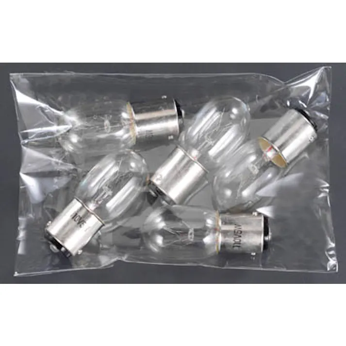 中ナツメ球(5個) 120V/5.0W/Wピン EA758ZA-64 4518340712225【別送品】