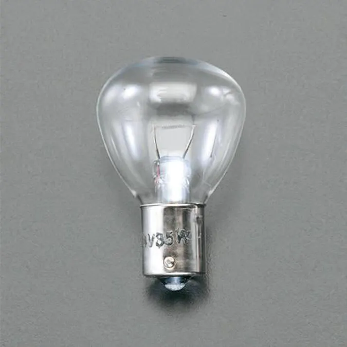 ESCO DC12V/ 35W 電球(シングルベース回転灯用/2個) 電球・蛍光灯 4518340236882 EA758ZK-51(CDC)【別送品】