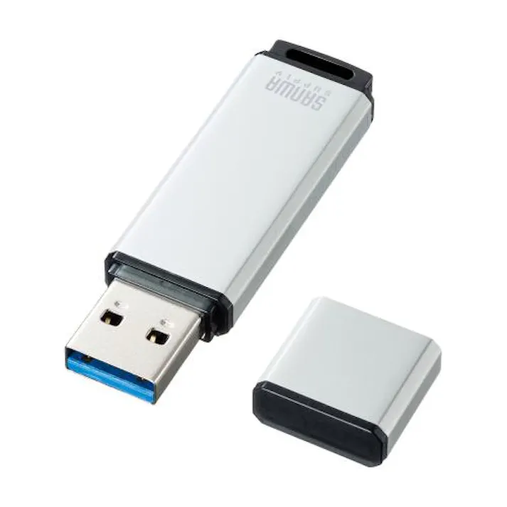 サンワサプライ 64GB USBメモリー オフィス用品、備品 4550061802342 EA759GV-115(CDC)【別送品】