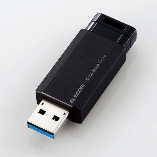 USB 2.0 フラッシュドライブ 8GB 白 キャップ式 | 記録メディア