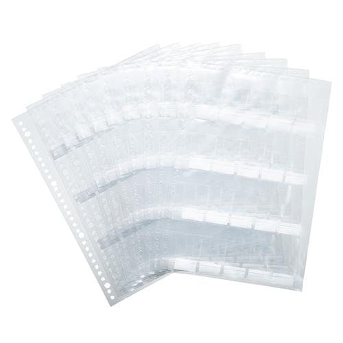 サンワサプライ SDカード用ファイルシート(帯電防止/20枚x10シート) EA759Z-104 4550061683460【別送品】