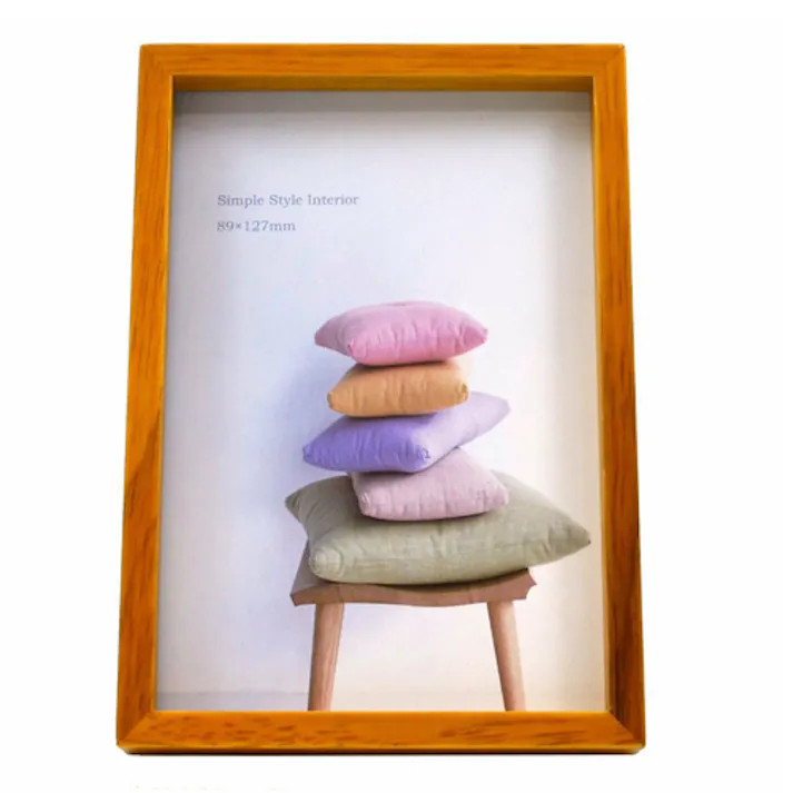 ESCO 2L判 ボックスフレーム(ブラウン) 文房具 4550061890394 EA761LP-181A(CDC)【別送品】