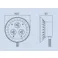 ハタヤリミテッド(HATAYA) AC100V/10W 照明灯/LED(クリップ式/無段調光) 屋内用ライト 4550061939826 EA761XH-5(CDC)【別送品】