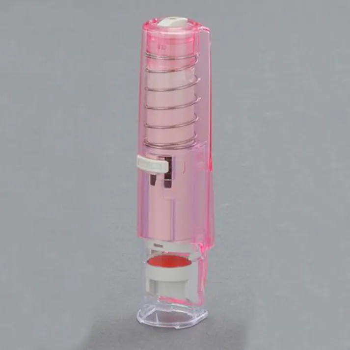 三菱鉛筆(uni) 印鑑ホルダー(朱印内蔵型/透明ピンク) 文房具 4550061829592 EA762AL-43(CDC)【別送品】