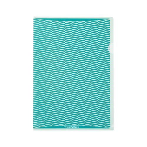 ヒサゴ(HISAGO) カモフラージュクリアホルダー(10枚/グリーン) A4 EA762CB-406 4550061926611【別送品】