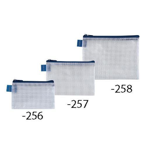 セキセイ(sedia) メッシュケース(ブルー) フォト/120x155mm EA762CF-258 4550061807088【別送品】