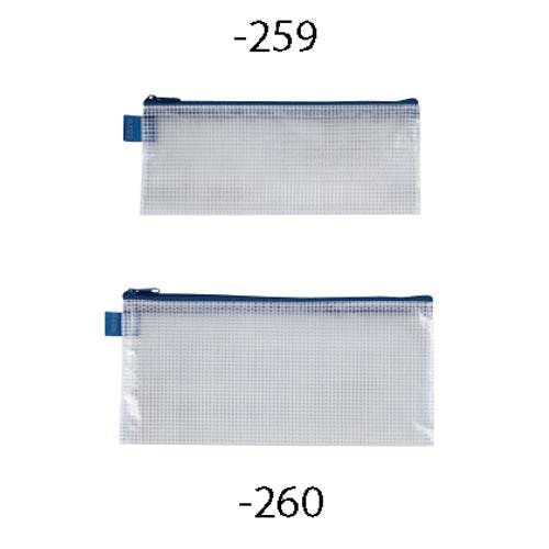 セキセイ(sedia) メッシュケース(ブルー) ペン/90x200mm EA762CF-259 4550061807996【別送品】