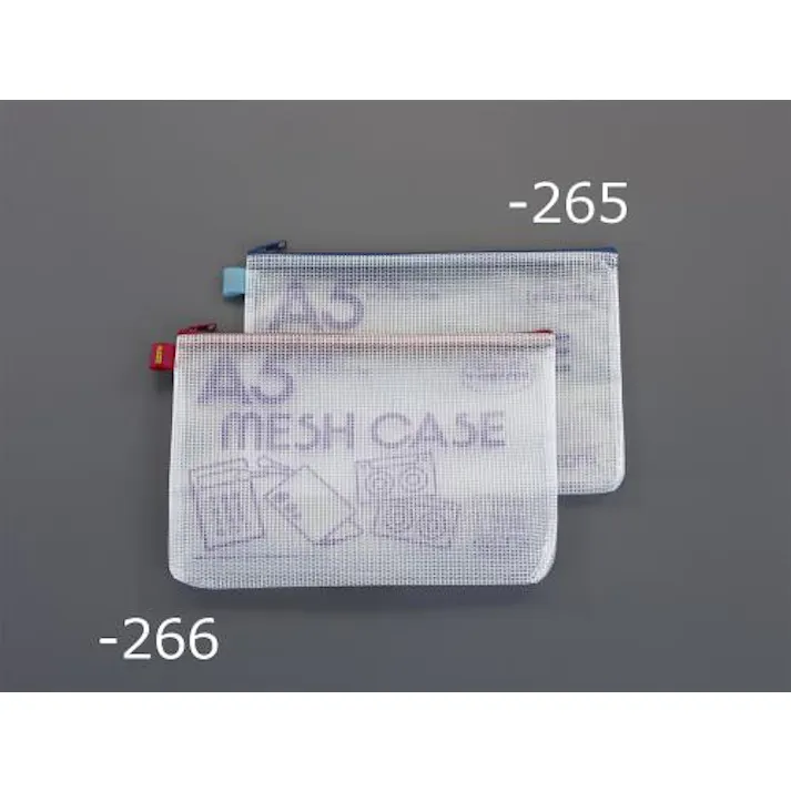 セキセイ(sedia) メッシュケース(レッド) B5/225x285mm EA762CF-268 4550061367797【別送品】