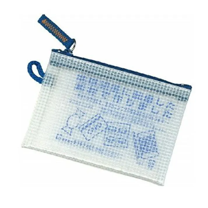 サクラクレパス カード/ 85x120mm メッシュケース(ブルー) ビジネスバッグ、キャリーケース、靴メンテナンス 4550061679241 EA762CF-363(CDC)【別送品】
